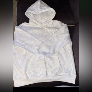 Sunkissed Coconut- Heather grey hoodie